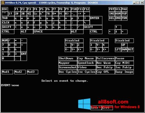 צילום מסך DOSBox Windows 8