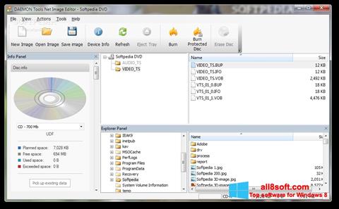 צילום מסך DAEMON Tools Lite Windows 8