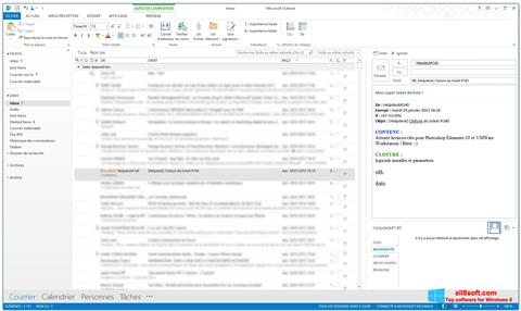 צילום מסך Microsoft Outlook Windows 8