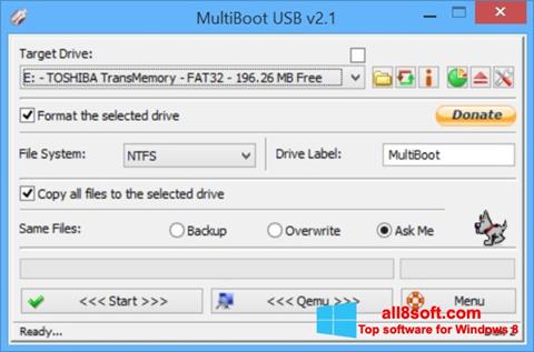 צילום מסך Multi Boot USB Windows 8
