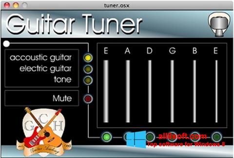צילום מסך Guitar Tuner Windows 8