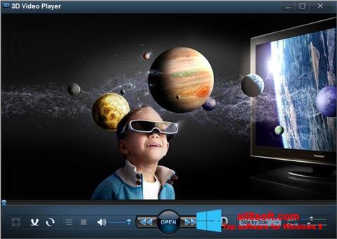 צילום מסך 3D Video Player Windows 8