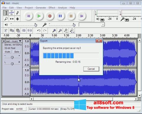 צילום מסך Lame MP3 Encoder Windows 8
