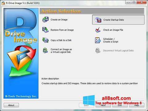 צילום מסך R-Drive Image Windows 8