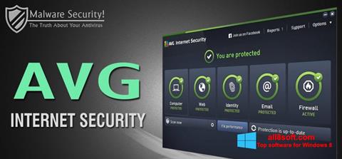 צילום מסך AVG Internet Security Windows 8