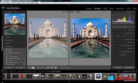 צילום מסך Adobe Photoshop Lightroom Windows 8