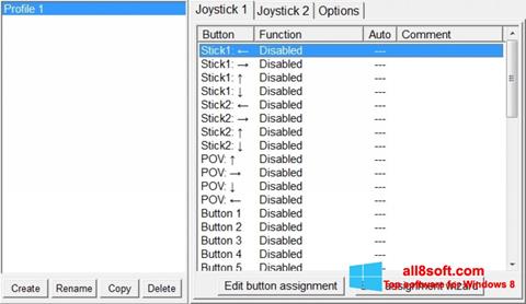 צילום מסך JoyToKey Windows 8
