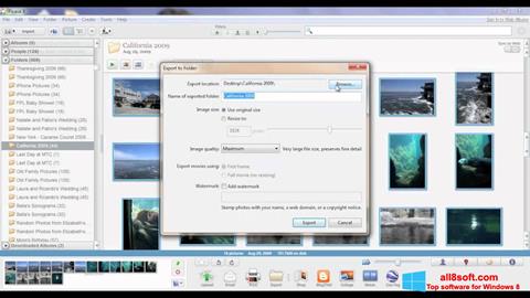צילום מסך Picasa Windows 8