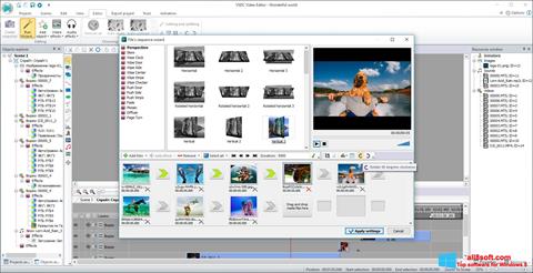 צילום מסך VSDC Free Video Editor Windows 8