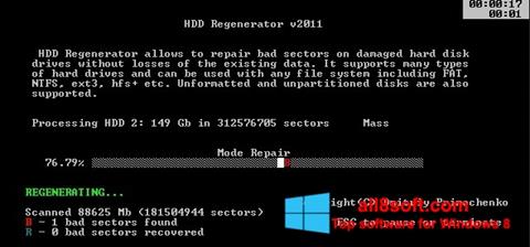 צילום מסך HDD Regenerator Windows 8