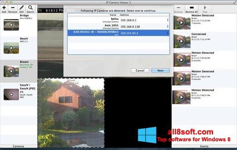 צילום מסך IP Camera Viewer Windows 8