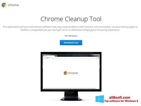 צילום מסך Chrome Cleanup Tool Windows 8