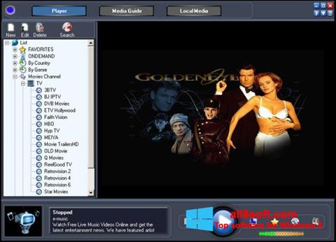 צילום מסך Online TV Live Windows 8