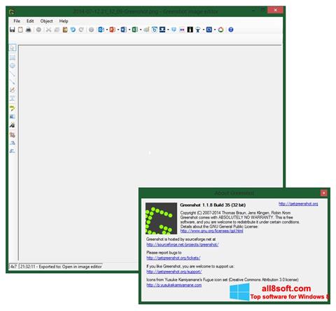 צילום מסך Greenshot Windows 8
